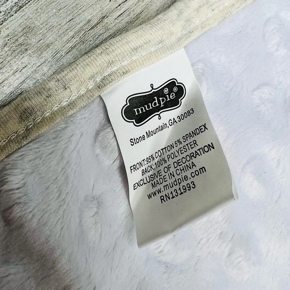 Mud Pie My First Thanksgiving Baby Bib Multicolor Velcro Closure - Picture 6 of 8